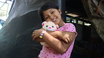 Historia de Danna. World Vision Colombia. Terremoto 10 de agosto 2026