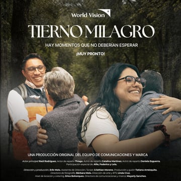 TIERNO MILAGRO, CORTOMETRAJE WORLD VISION COLOMBIA