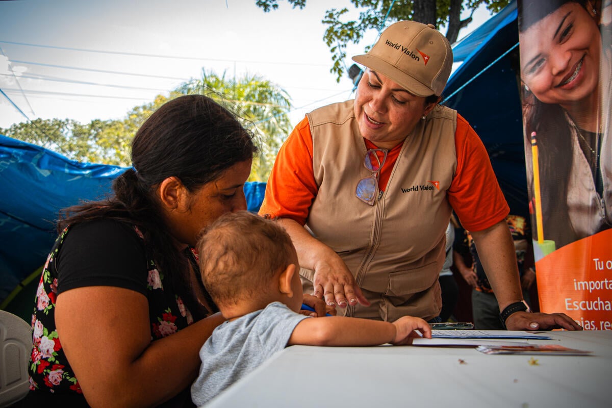 World Vision Venezuela aconpaña a la niñez y familias de La Guaira 2026.